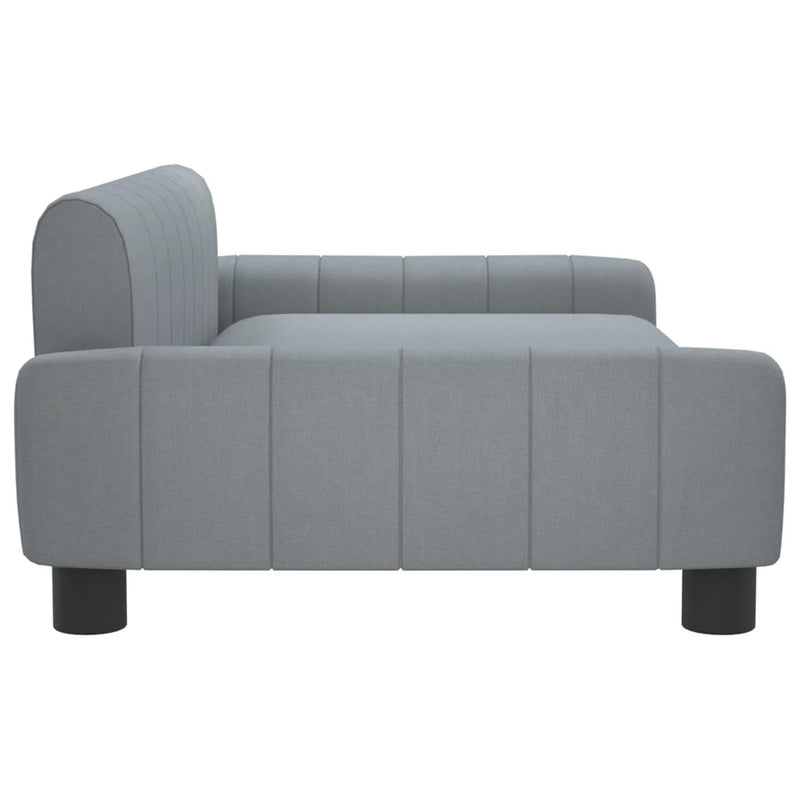 vidaXL Kids Sofa Black 70x45x30 cm Fabric