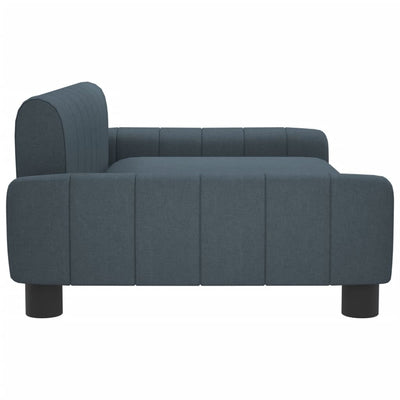 vidaXL Kids Sofa Black 70x45x30 cm Fabric