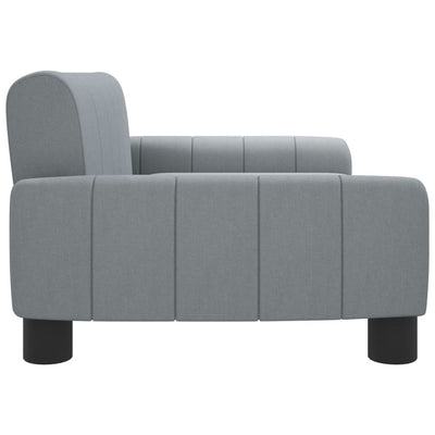 vidaXL Kids Sofa Black 70x45x30 cm Fabric