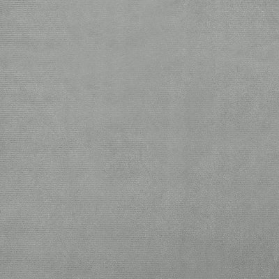 vidaXL Kids Sofa with Footstool Light Grey 100x50x30 cm Velvet