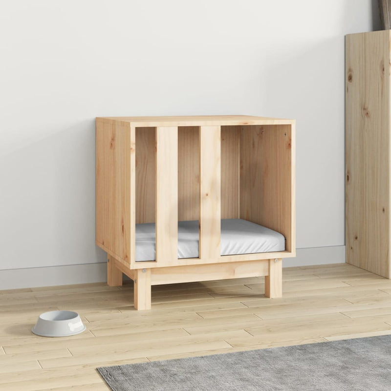 vidaXL Dog House 70x50x62 cm Solid Wood Pine