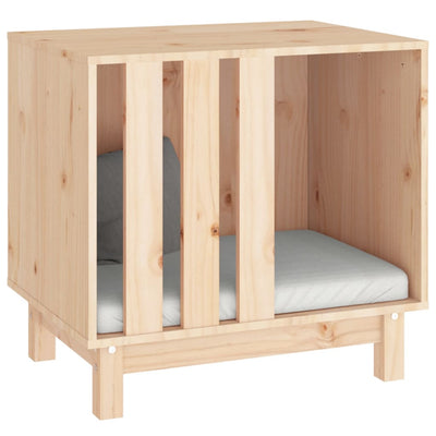 vidaXL Dog House 70x50x62 cm Solid Wood Pine