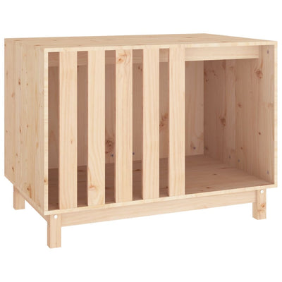 vidaXL Dog House 70x50x62 cm Solid Wood Pine