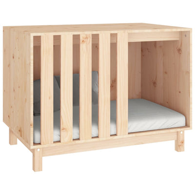 vidaXL Dog House 70x50x62 cm Solid Wood Pine