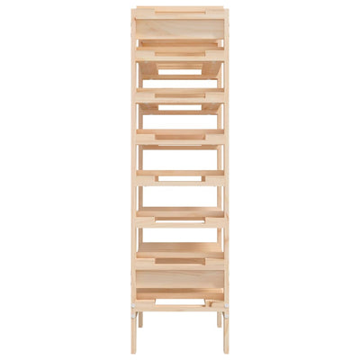 vidaXL Wine Rack 61.5x30x107.5 cm Solid Wood Pine