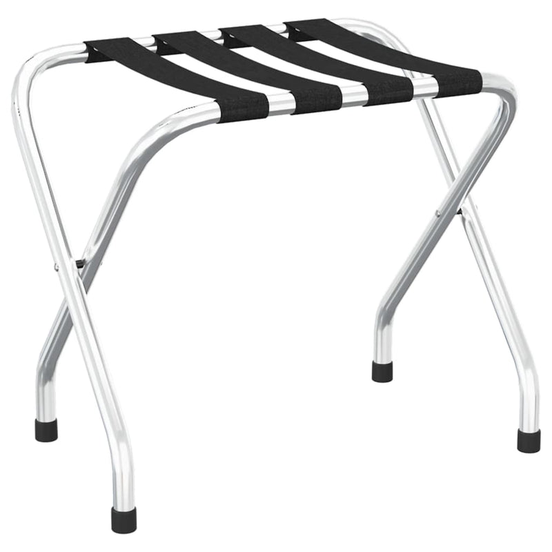 vidaXL Luggage Rack Black 56x40x49 cm