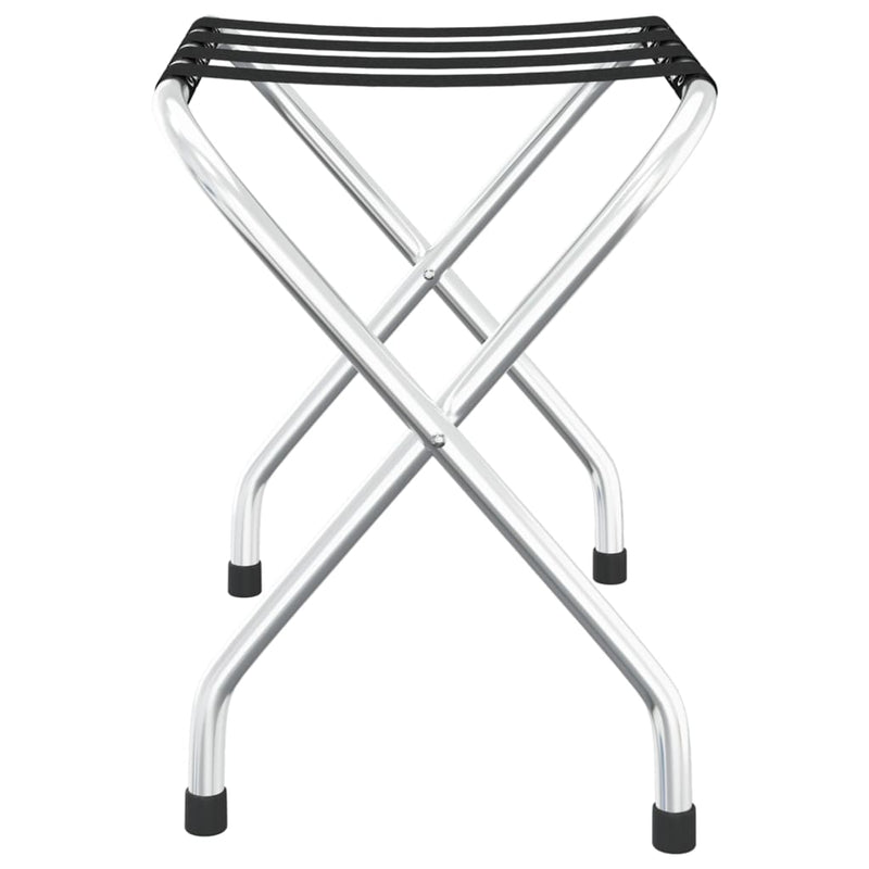 vidaXL Luggage Rack Black 56x40x49 cm