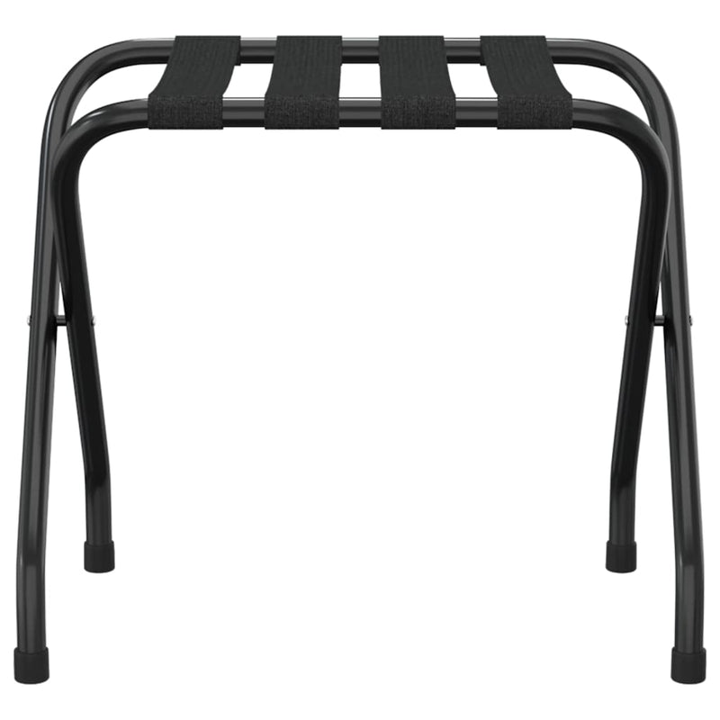 vidaXL Luggage Rack Black 56x40x49 cm