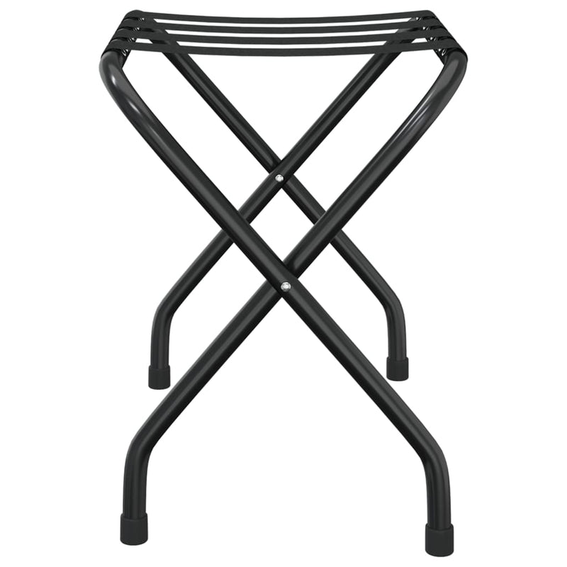 vidaXL Luggage Rack Black 56x40x49 cm