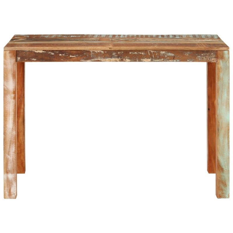 vidaXL Dining Table 110x55x76 cm Solid Wood Reclaimed