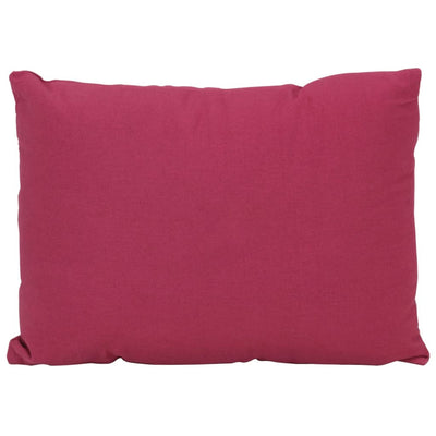 vidaXL 7 Piece Throw Pillow Set Pink Fabric