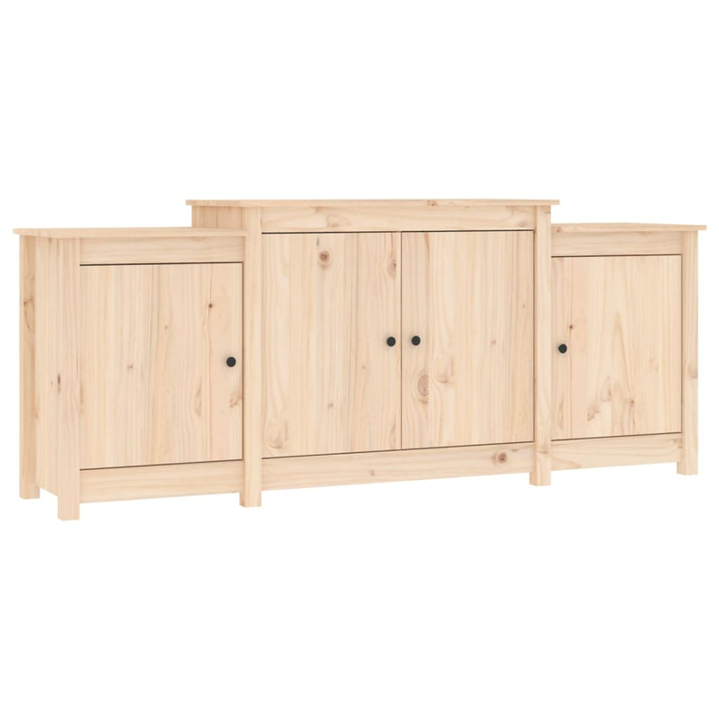 vidaXL Sideboard 164x37x68 cm Solid Wood Pine