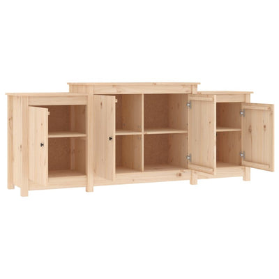 vidaXL Sideboard 164x37x68 cm Solid Wood Pine