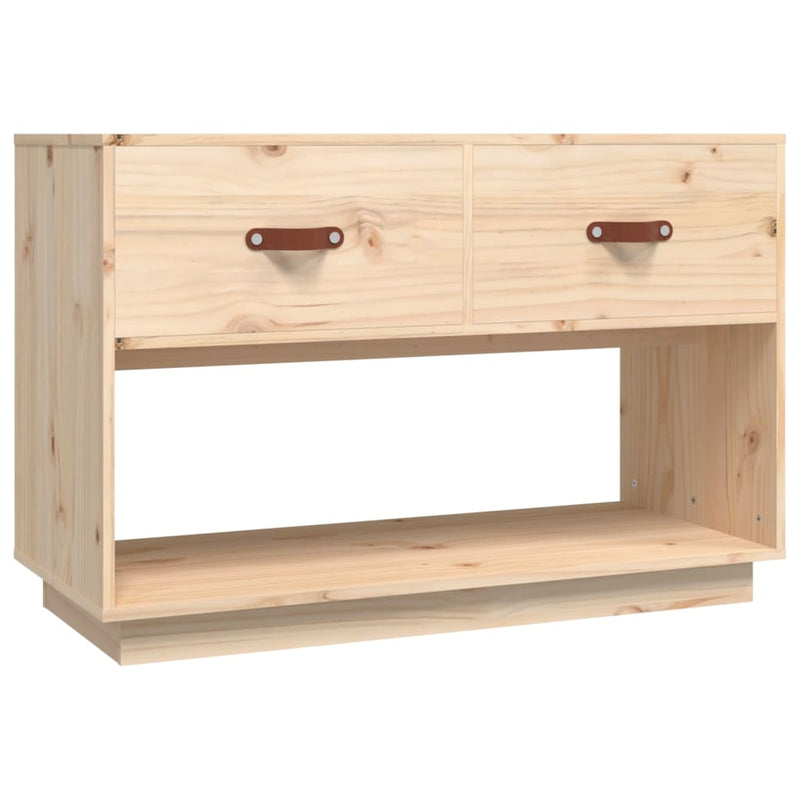 vidaXL TV Cabinet 90x40x60 cm Solid Wood Pine