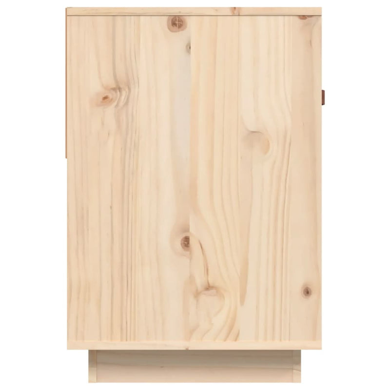 vidaXL TV Cabinet 90x40x60 cm Solid Wood Pine