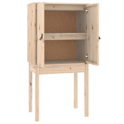 vidaXL Highboard 60x40x120 cm Solid Wood Pine