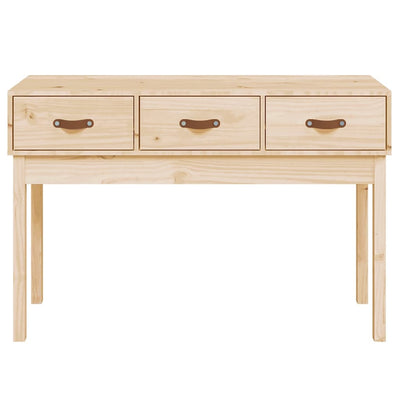 vidaXL Console Table 114x40x75 cm Solid Wood Pine