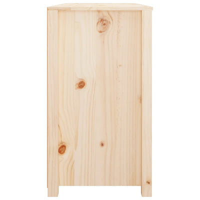 vidaXL Side Cabinet 100x40x72 cm Solid Wood Pine