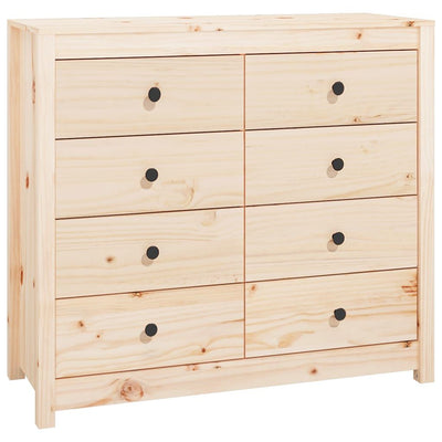 vidaXL Side Cabinet 100x40x72 cm Solid Wood Pine