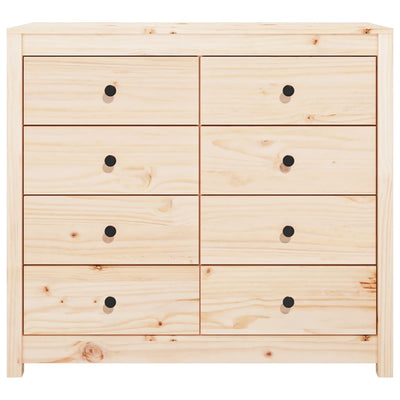vidaXL Side Cabinet 100x40x72 cm Solid Wood Pine