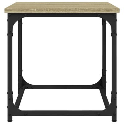 vidaXL Side Table Black 40x40x40 cm Engineered Wood