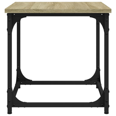 vidaXL Side Table Black 40x40x40 cm Engineered Wood