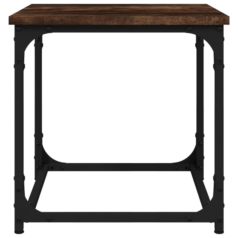 vidaXL Side Table Black 40x40x40 cm Engineered Wood
