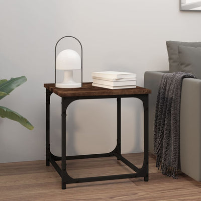 vidaXL Side Table Black 40x40x40 cm Engineered Wood