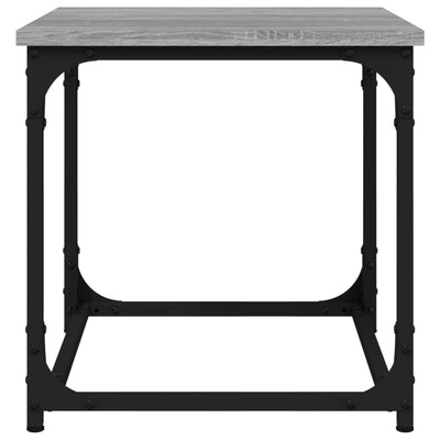 vidaXL Side Table Black 40x40x40 cm Engineered Wood