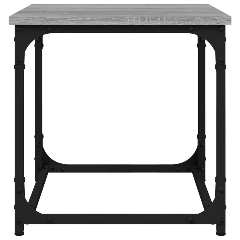 vidaXL Side Table Black 40x40x40 cm Engineered Wood