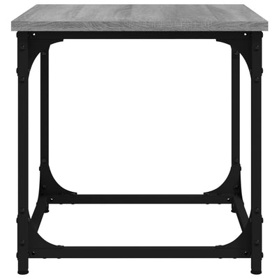 vidaXL Side Table Black 40x40x40 cm Engineered Wood