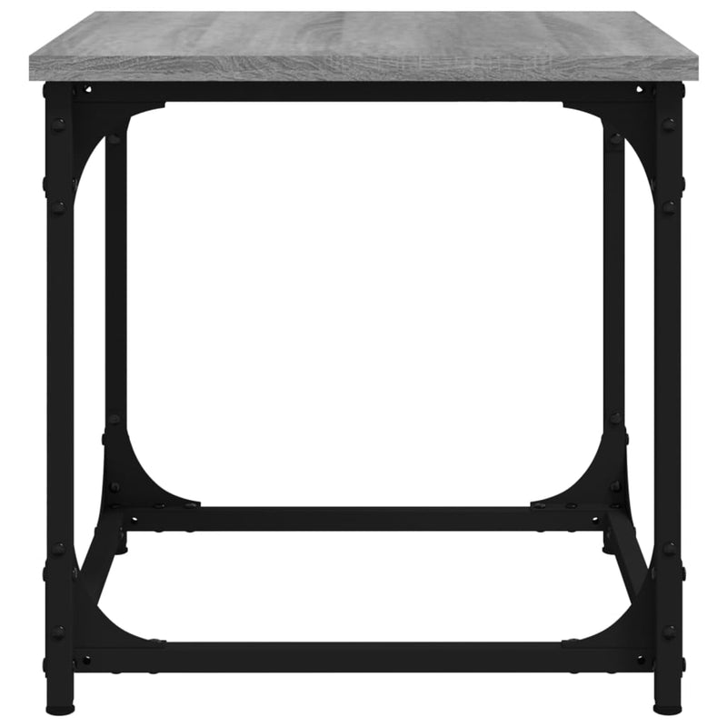 vidaXL Side Table Black 40x40x40 cm Engineered Wood