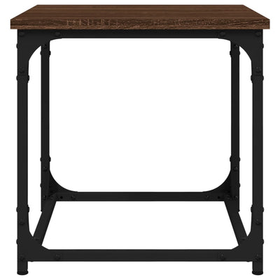 vidaXL Side Table Black 40x40x40 cm Engineered Wood
