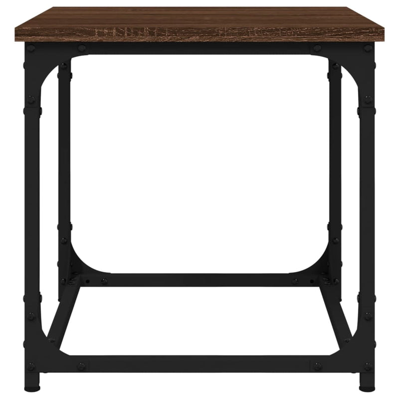 vidaXL Side Table Black 40x40x40 cm Engineered Wood