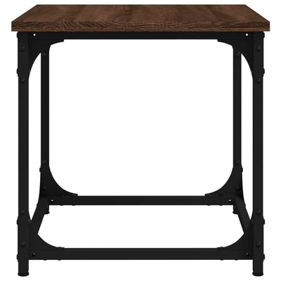 vidaXL Side Table Black 40x40x40 cm Engineered Wood