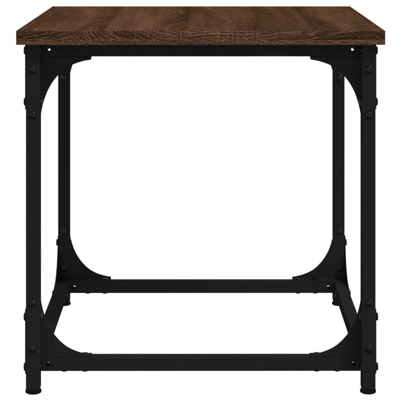 vidaXL Side Table Black 40x40x40 cm Engineered Wood