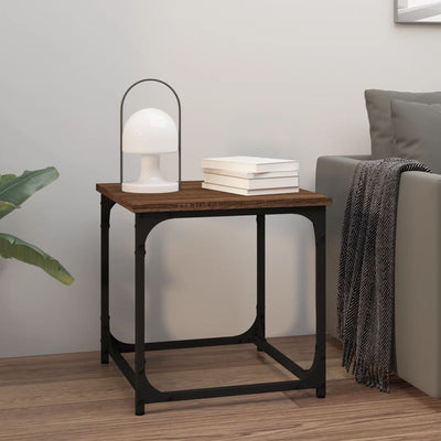 vidaXL Side Table Black 40x40x40 cm Engineered Wood