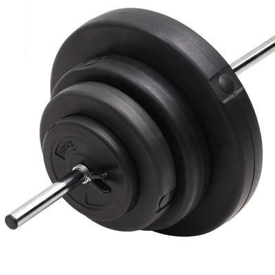 vidaXL Barbell with Plates 60 kg