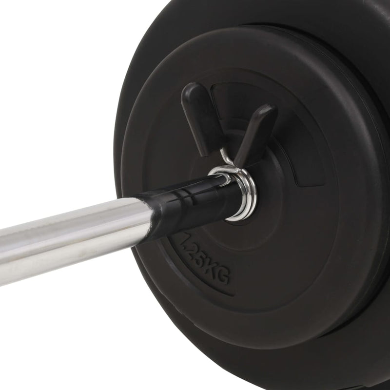 vidaXL Barbell with Plates 60 kg