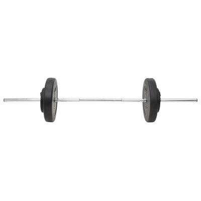 vidaXL Barbell and Dumbbell with Plates 60 kg
