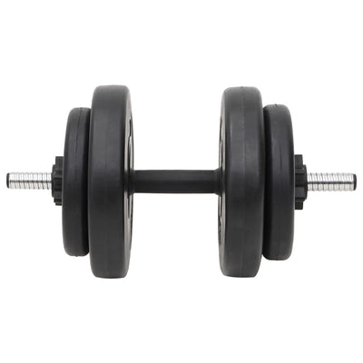vidaXL Barbell and Dumbbell with Plates 60 kg