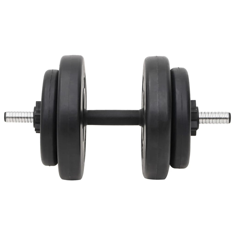 vidaXL Barbell and Dumbbell with Plates 60 kg