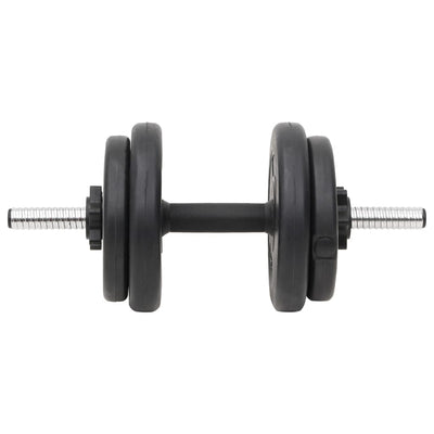 vidaXL Barbell and Dumbbell with Plates 60 kg