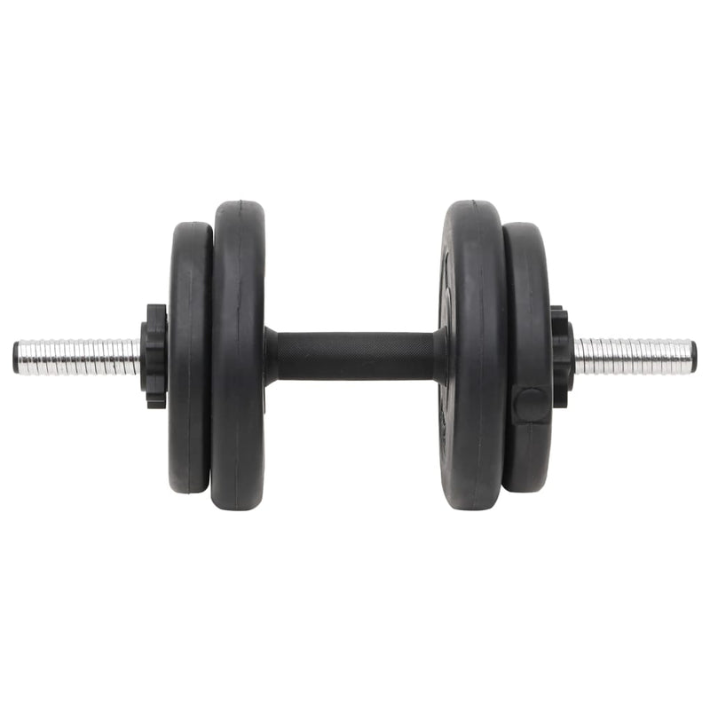 vidaXL Barbell and Dumbbell with Plates 60 kg