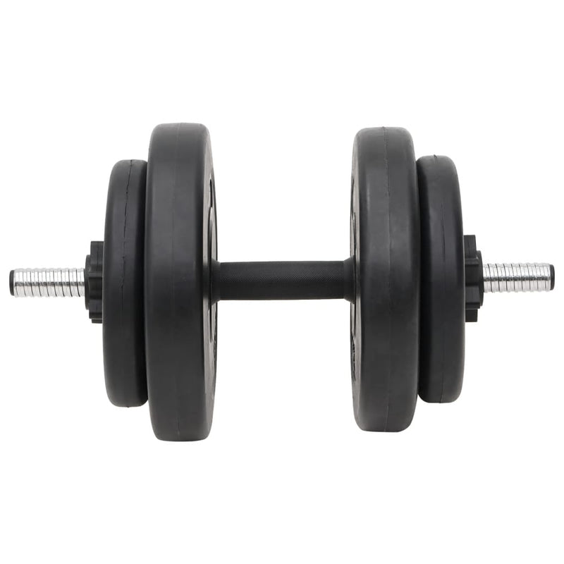 vidaXL Barbell and Dumbbell with Plates 60 kg