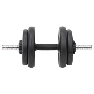vidaXL Barbell and Dumbbell with Plates 60 kg