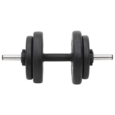vidaXL Barbell and Dumbbell with Plates 60 kg