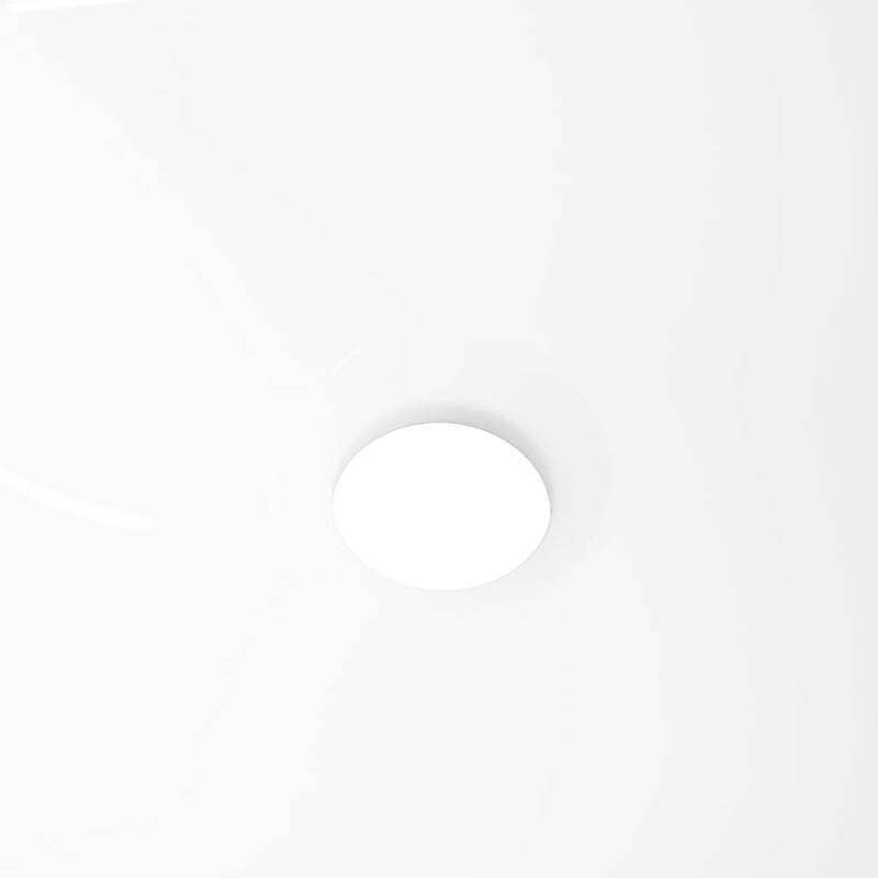 vidaXL Wash Basin White 36x15 cm Ceramic Round