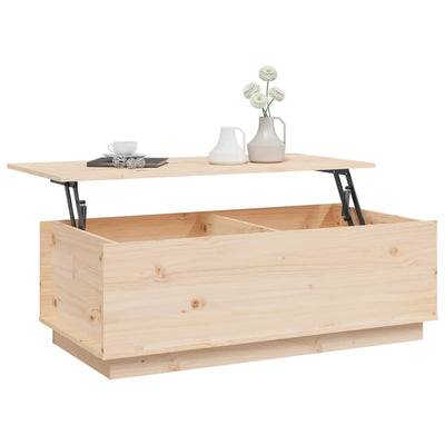 vidaXL Coffee Table 100x50x35 cm Solid Wood Pine