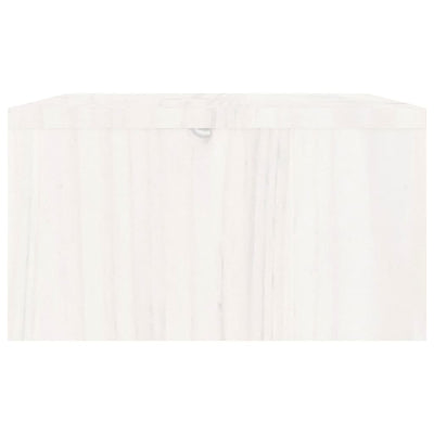 vidaXL Monitor Stand 100x27x15 cm Solid Wood Pine